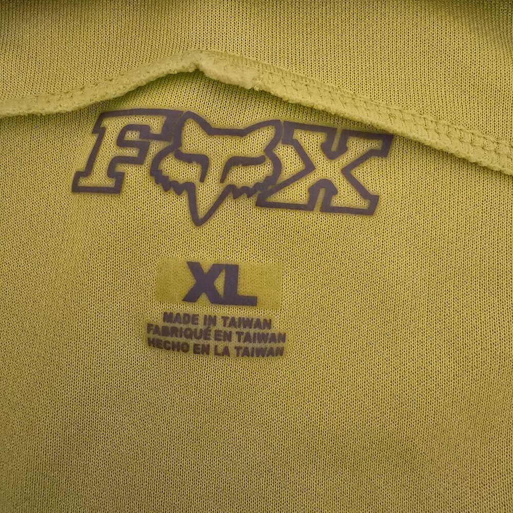 FOX RACING  ZIP UP  SHIRT  (XL) - Picture 3 of 4